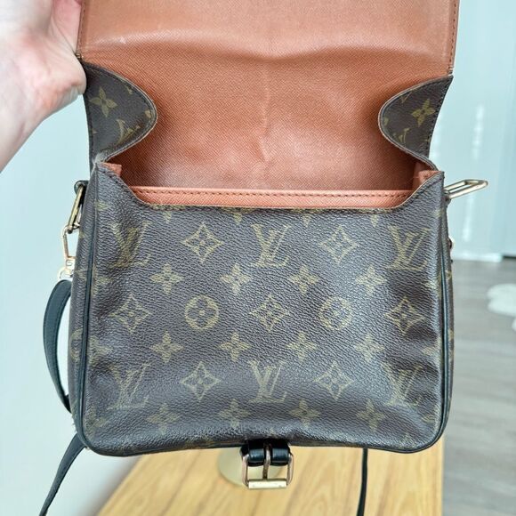 ✅AUTHENTIC✅LOUIS VUITTON CARTOUCHIERE MM - Picture 13 of 17